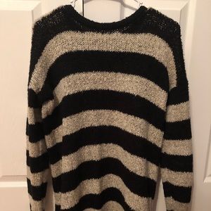 Striped Oversized Sweater